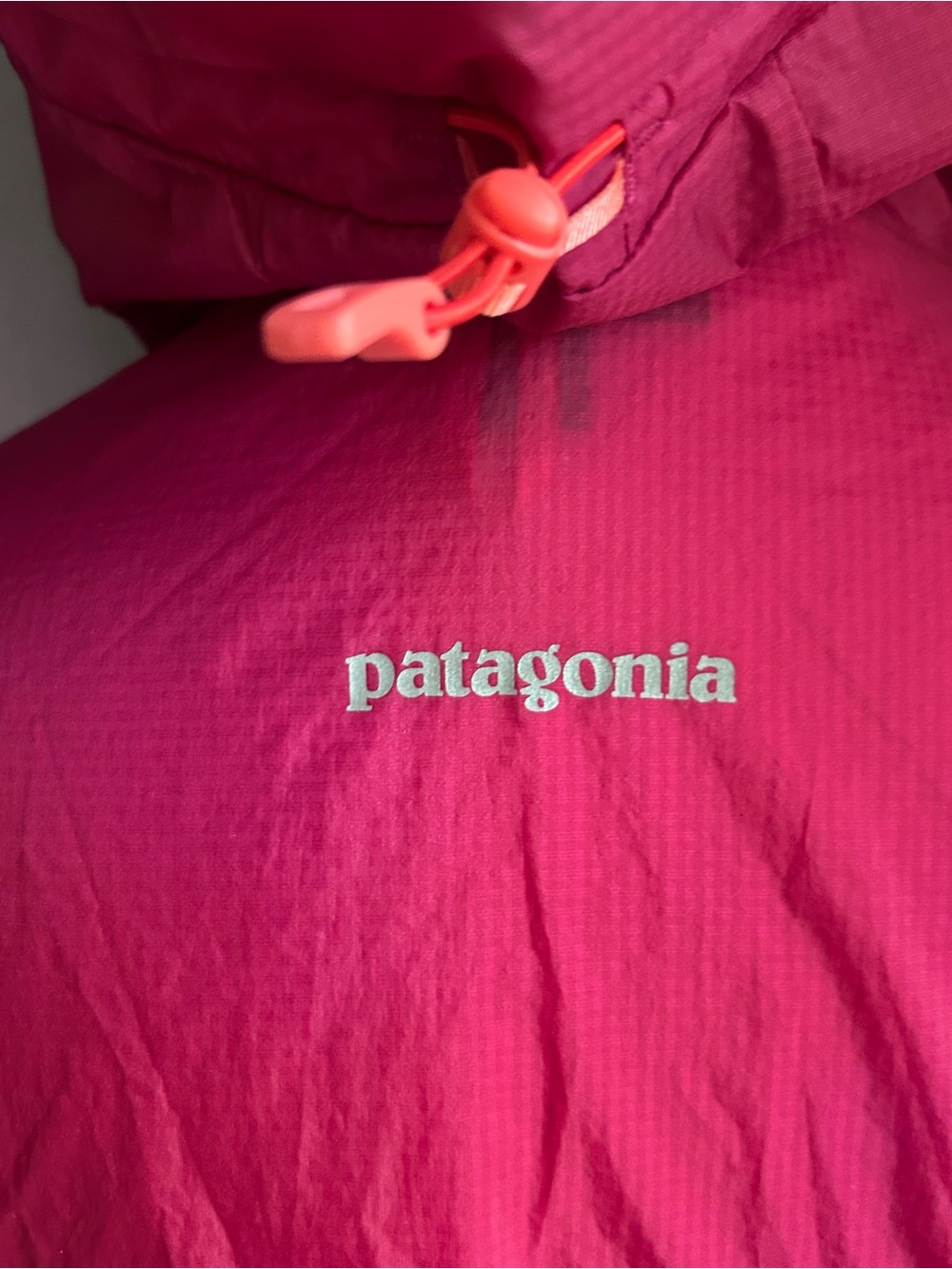 Patagonia Women's Houdini Jacket Nylon Water Repellent Pink Size Small Packable - Picture 7 of 10